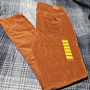 Seven7 Jeans Brown Corduroy Pants Size 4 - 98% Cotton 2% Spandwx